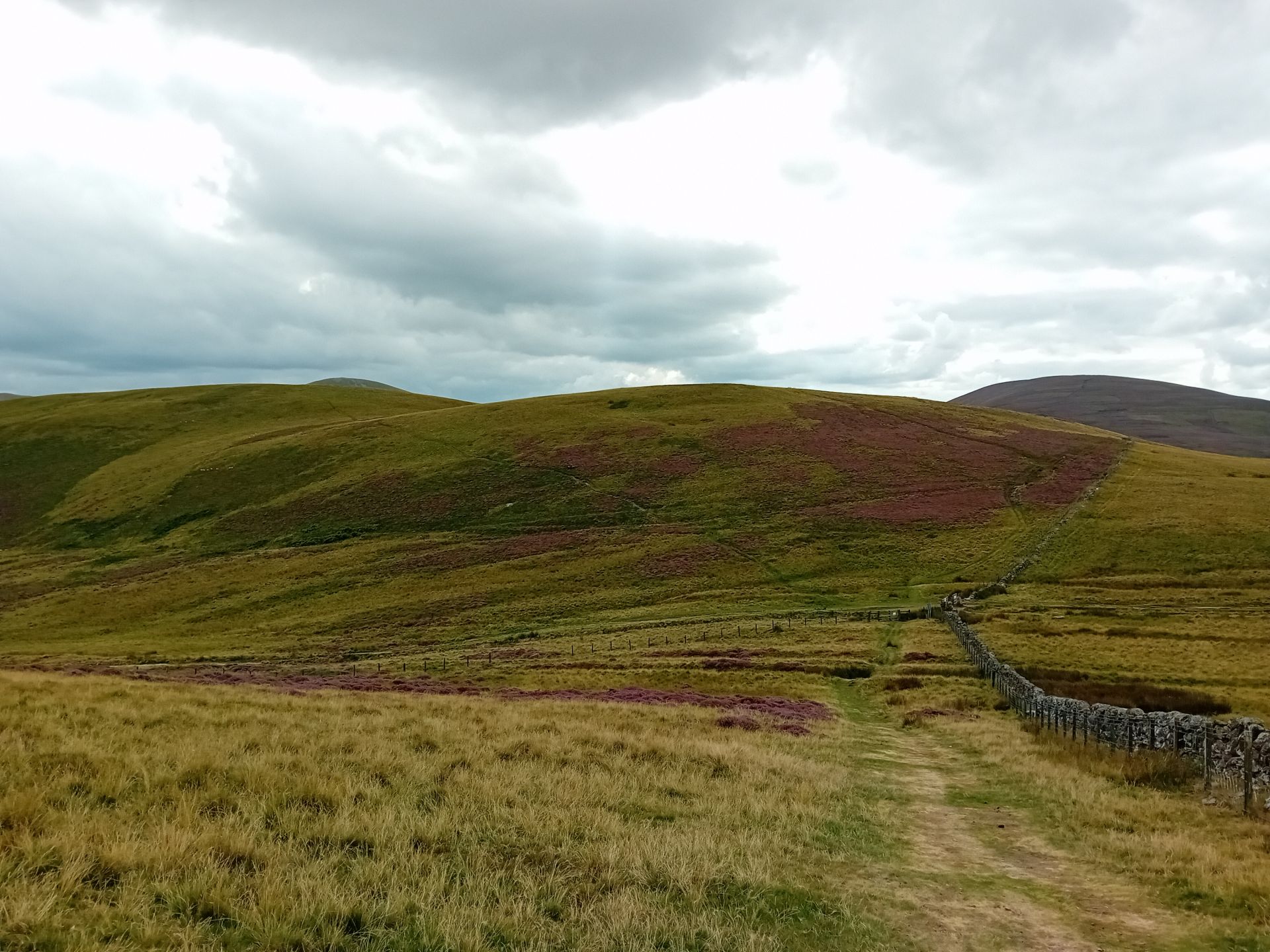 Looking back down Harbour Hill towards Bell's Hill